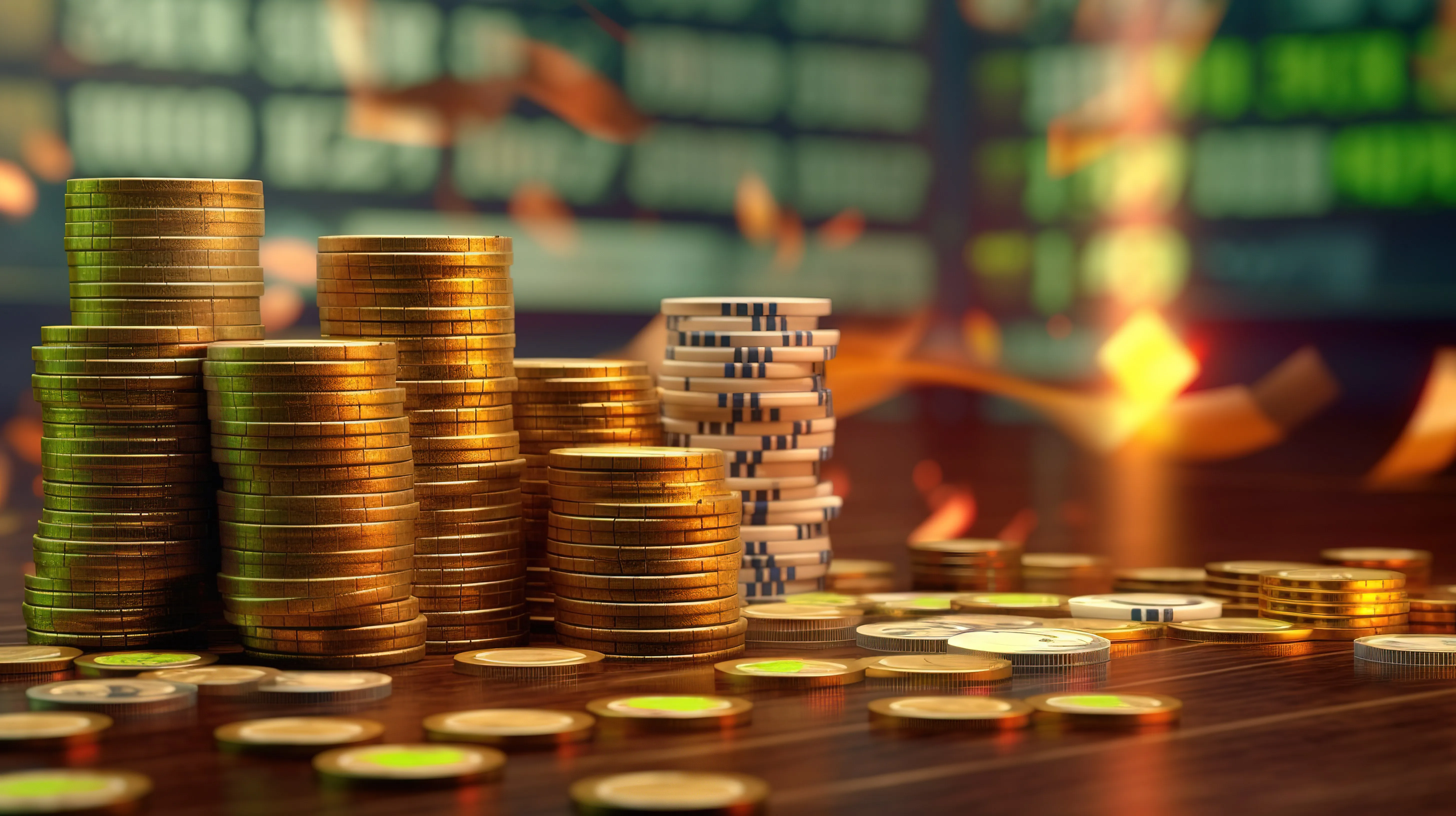 Người chơi đặt cược trên bàn Tài Xỉu online với các chip cược